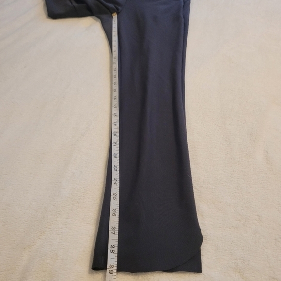 ATHLETA Stellar Crop Black‎ Women's Athletic Exercise Jogger Pants Size MT - Picture 13 of 15